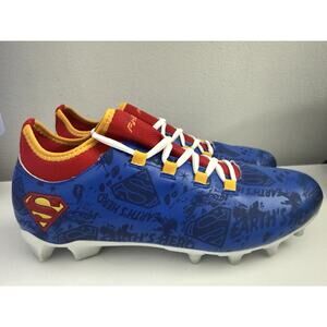 Phenom Superman Soccer Cleats US 9 Blue DC Comics Football Boots